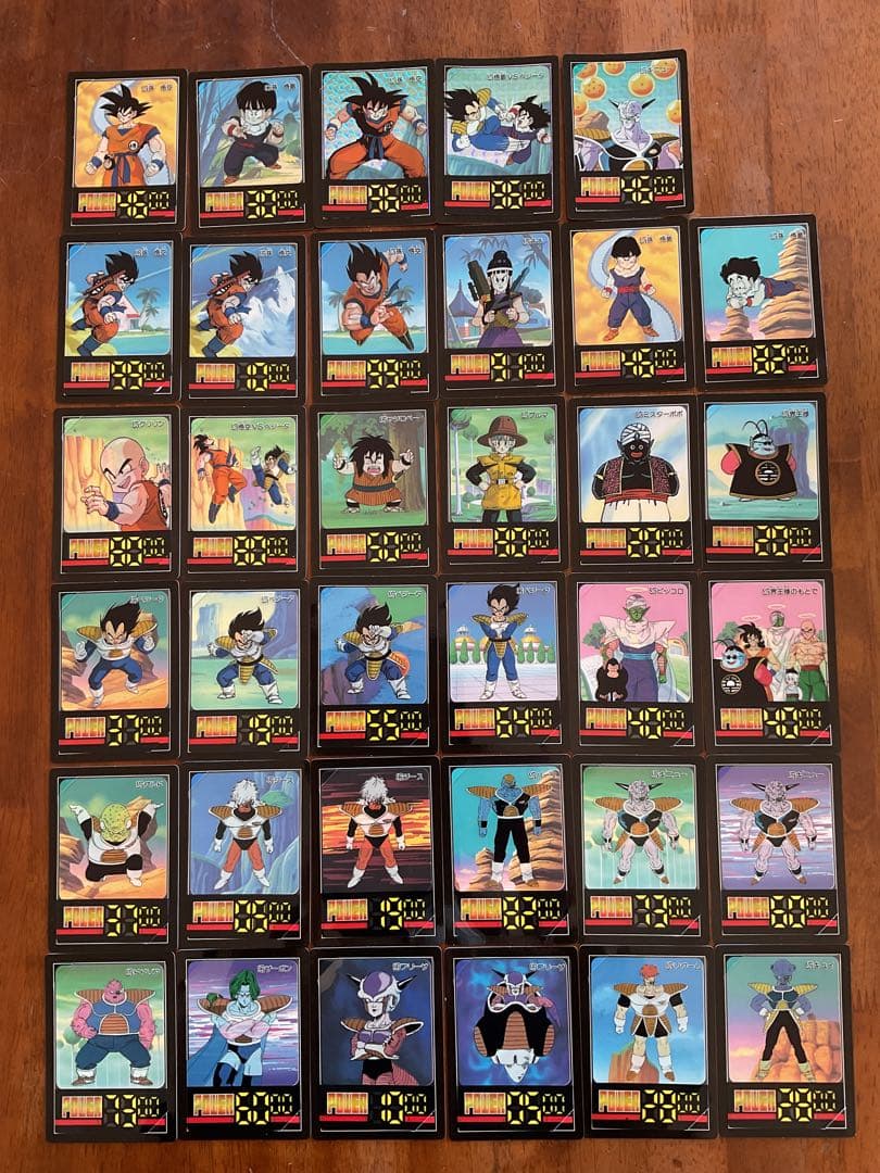 アマダ　ドラゴンボール　セルカード　35枚