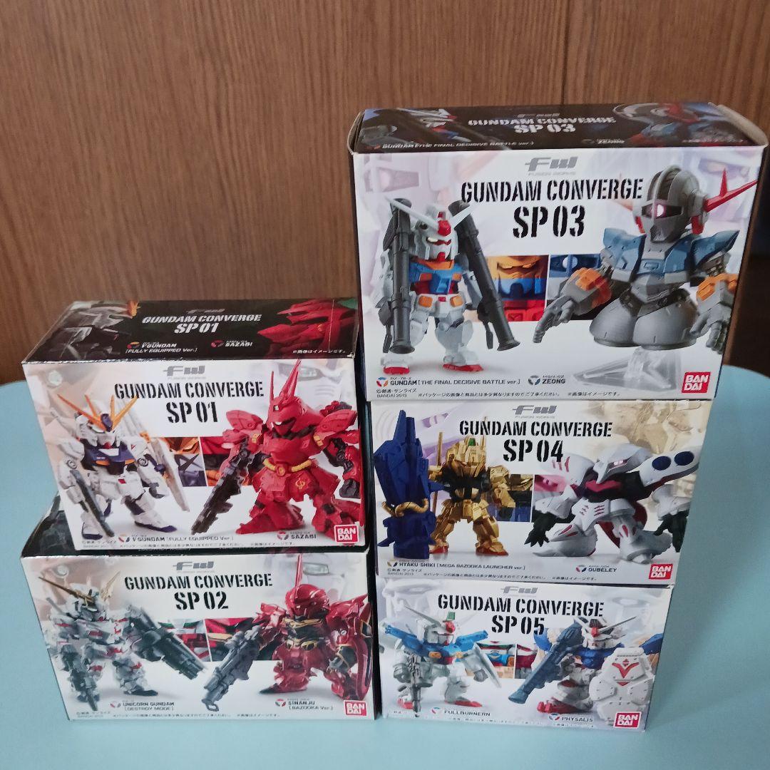 GUNDAM CONVERGE フィギュアセット 5種