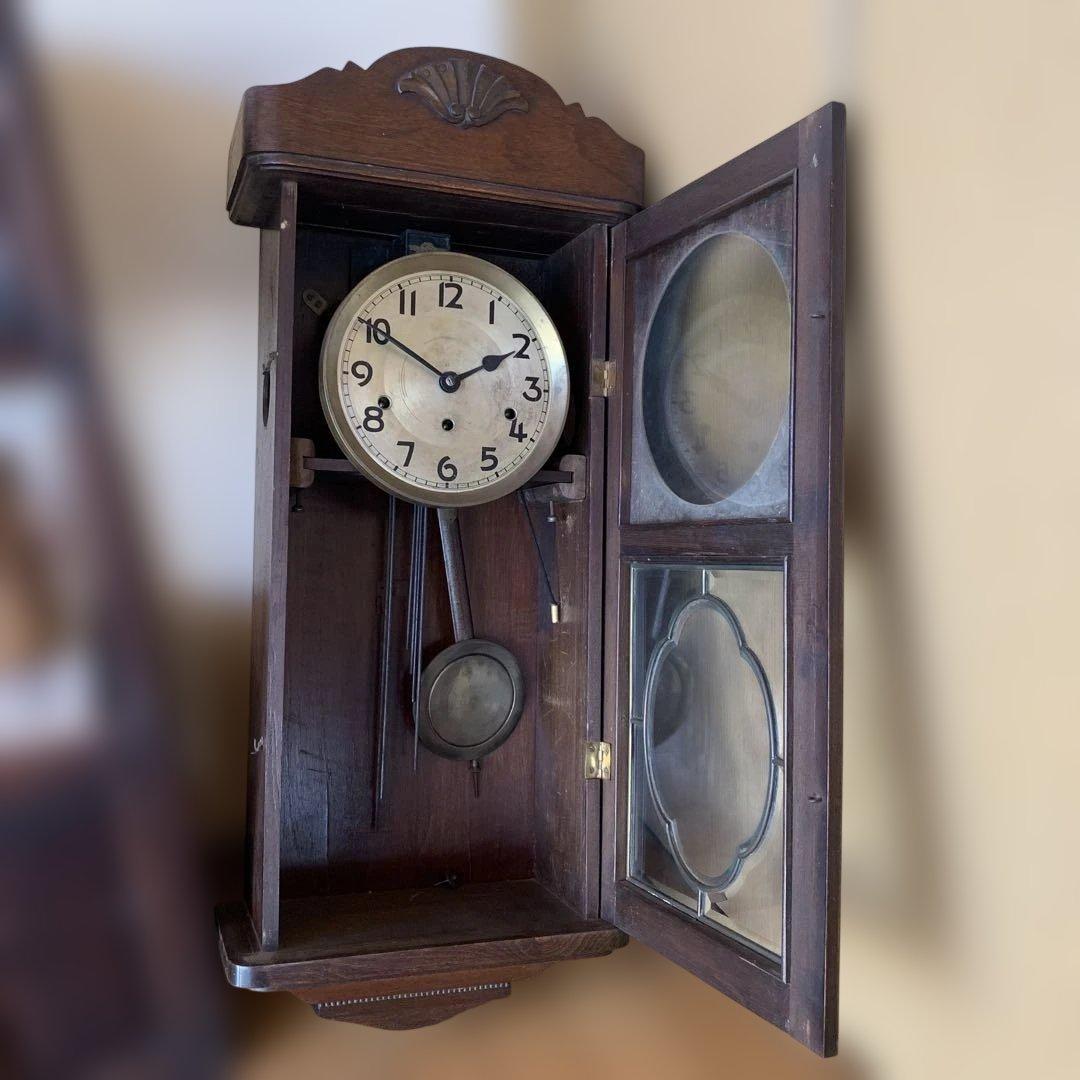 柱時計　振り子時計　昭和レトロ