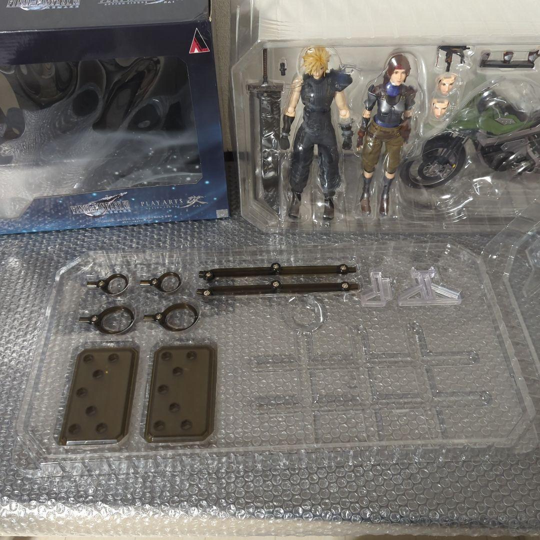 【希少】プレイアーツ改 ジェシー クラウド&バイクSET アクションフィギュア