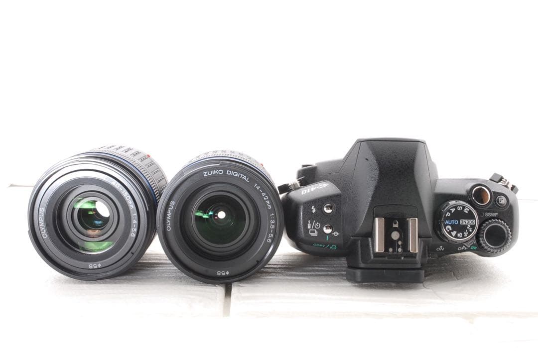 ショット数896回✨ OLYMPUS E-410 ダブルズームセット 趣味撮影に