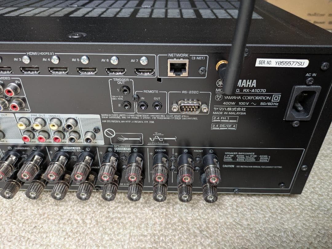 ヤマハ AVアンプ YAMAHA AVENTAGE RX-A1070