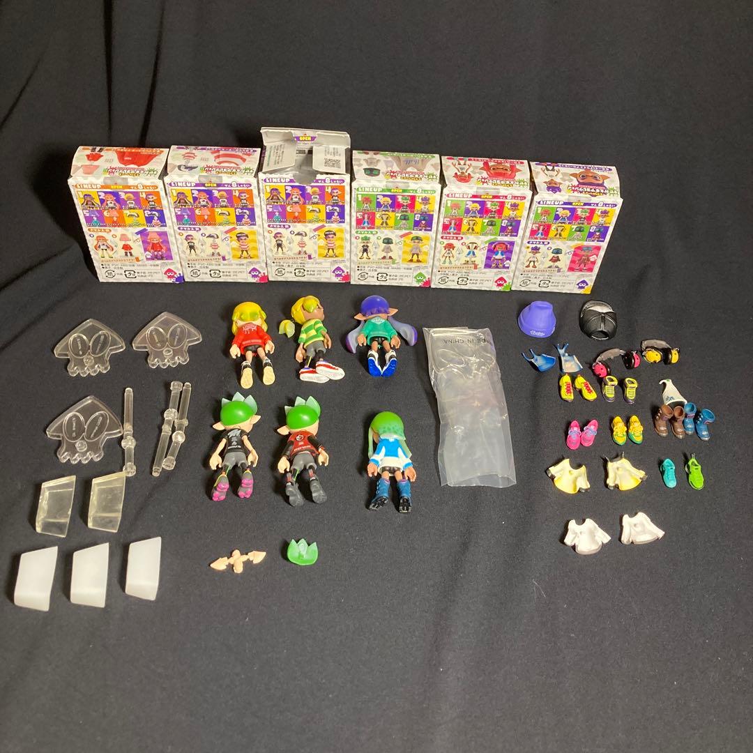 スプラトゥーン フィギュア　きせかえギアコレクション　初版