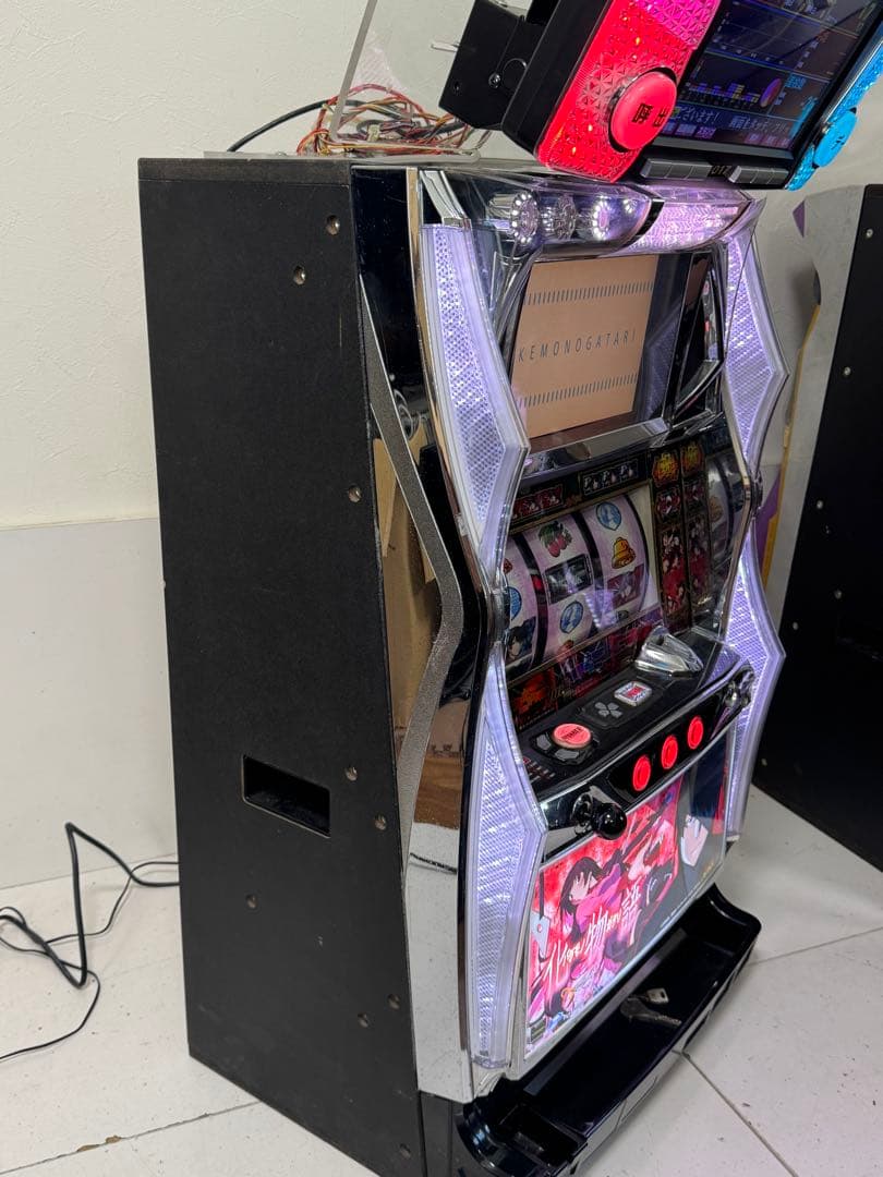 パチスロ 実機 化物語 ZXバケモノガタリ データカウンター