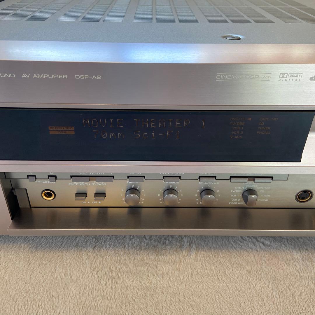 【tiyatyaさま御専用】ヤマハ DSP-A2 7ch AVサラウンドアンプ