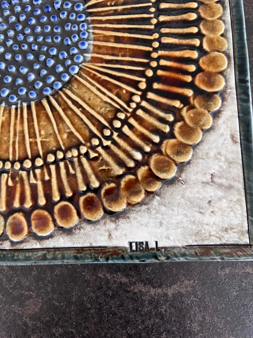 リサラーソン　陶板　北欧ヴィンテージ　リサ・ラーソンヴィンテージ