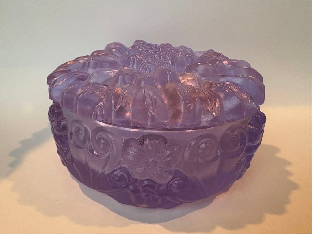 未使用　FRANTIŠEK HALAMA ガラス製品チェコ　アレキサンドライト