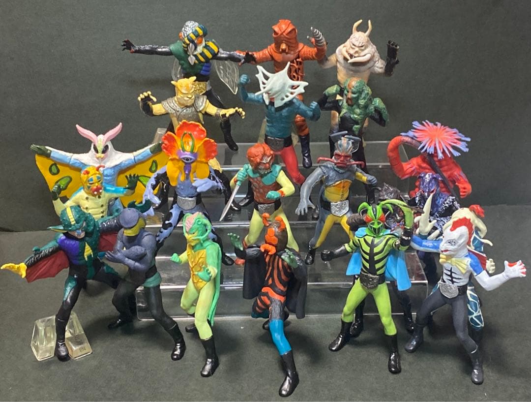 仮面ライダー　HG ガシャポン　ガチャポン　怪人フィギュア　21体セット