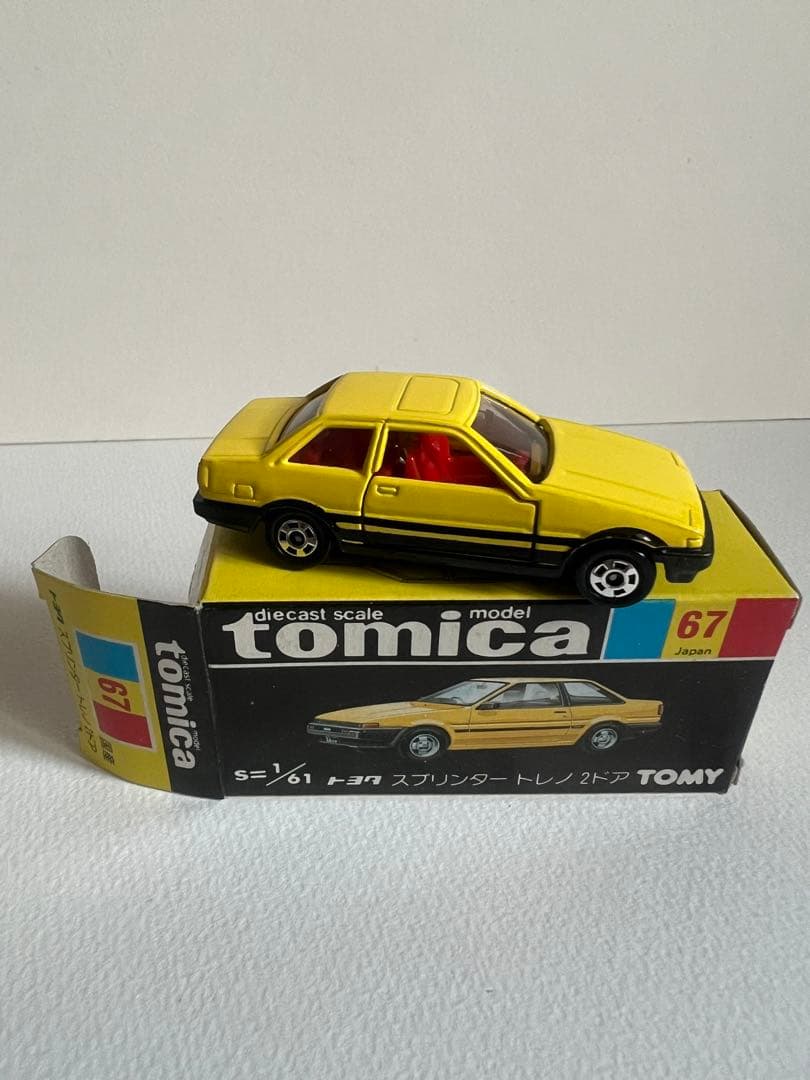 トミカミニカー　トヨタ　スプリンター2ドア