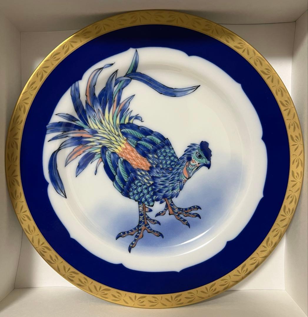 ☆未使用　香蘭社　2013〜2017年　巳牛未申酉イヤープレート5枚セット