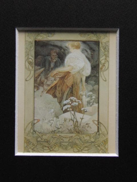 アルフォンス・ミュシャ、〈真福八端〉より、「幸福なるかな、憐憫ある者・・・」