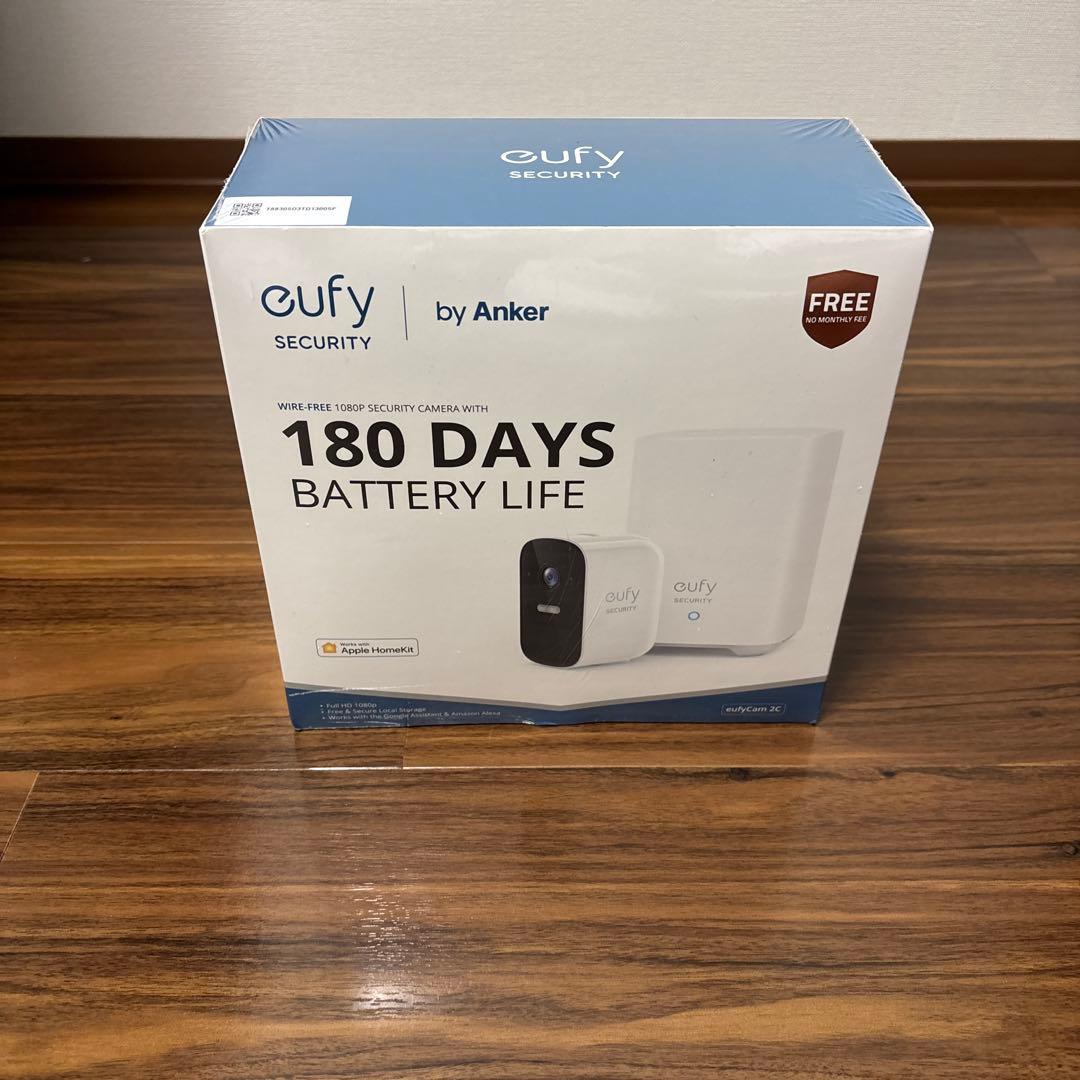 eufy ワイヤレスセキュリティカメラ 180日バッテリー