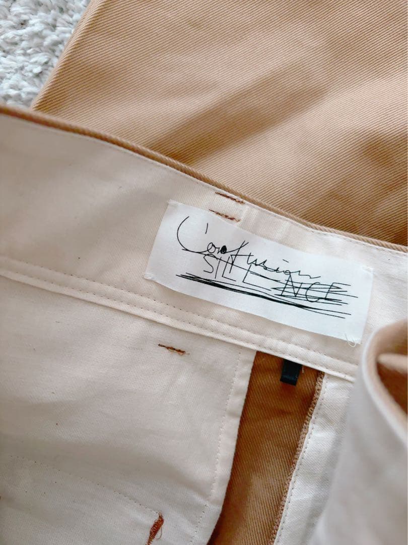 新品未使用 カオス chaosツータックチーノパンツ　38