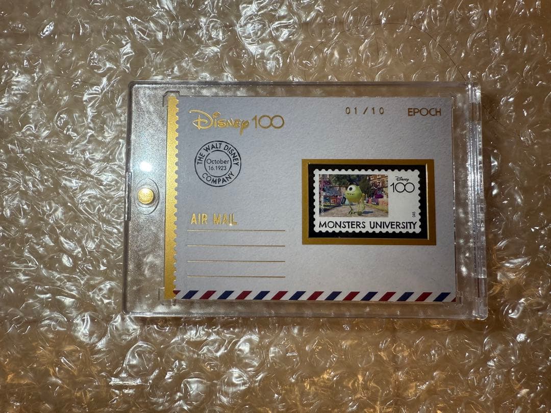エポック　ディズニー100周年　限定コレクション　世界10枚限定　シリアル1