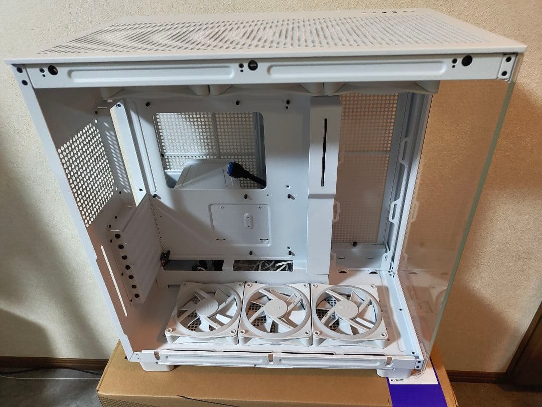 NZXT H9 FLOW ホワイト PCケース White 白