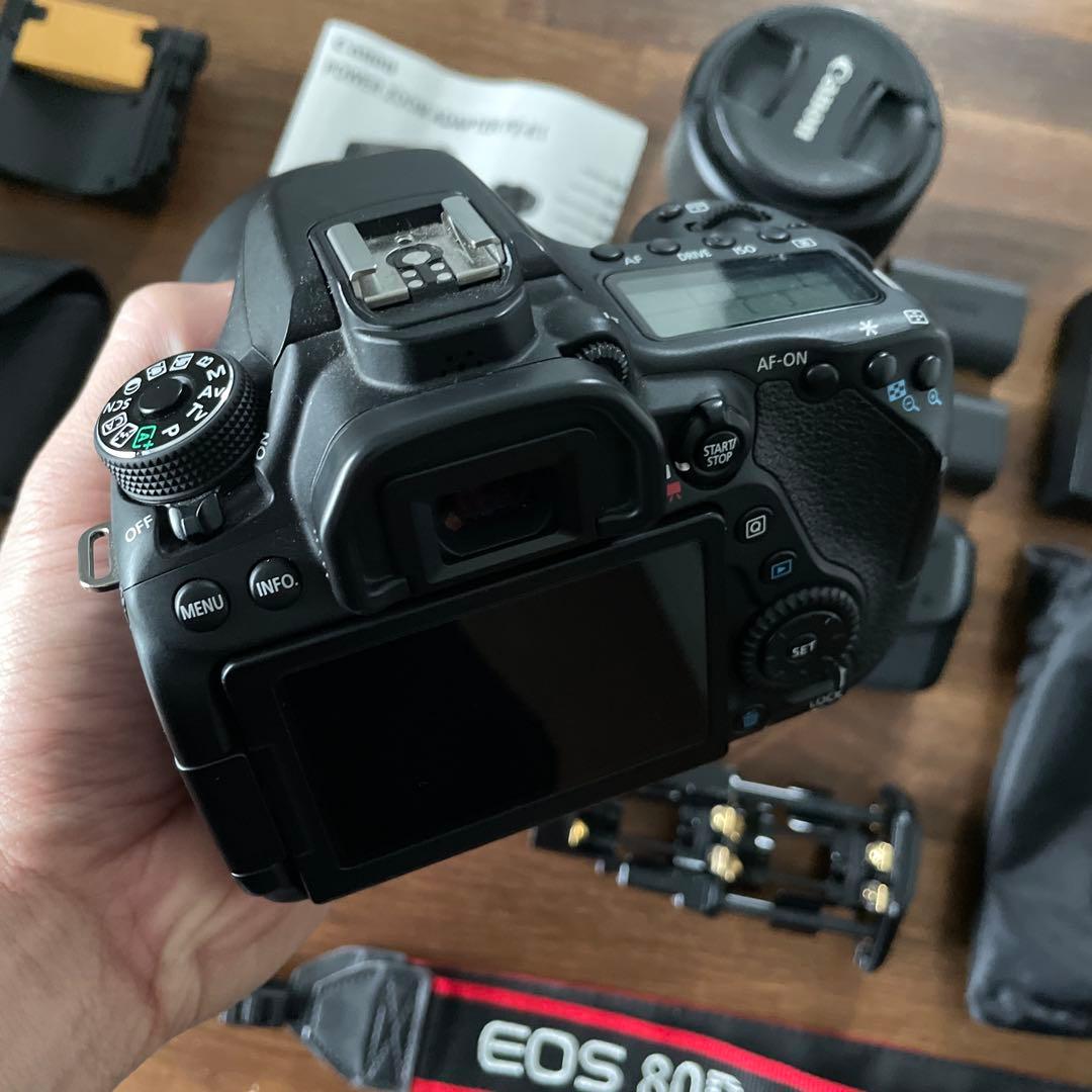 [ピーム]Canon EOS 80D デジタル一眼レフカメラ+レンズ2個