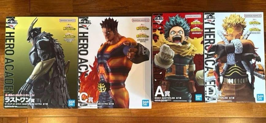 ヒロアカ　一番くじ　A賞　C賞　D賞　ラストワン　紡ぐ力