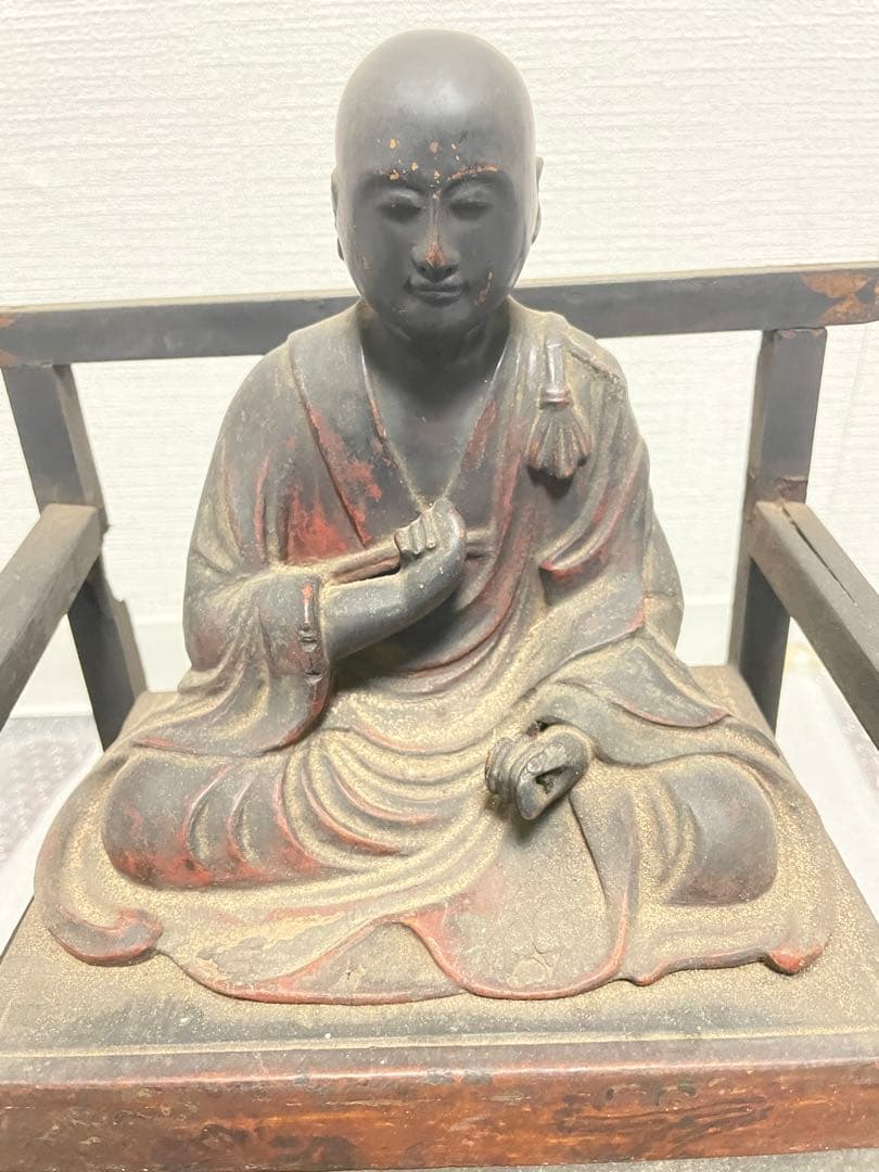 弘法大師古唐木仏像