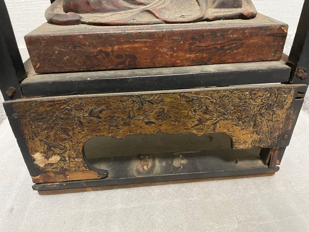 弘法大師古唐木仏像