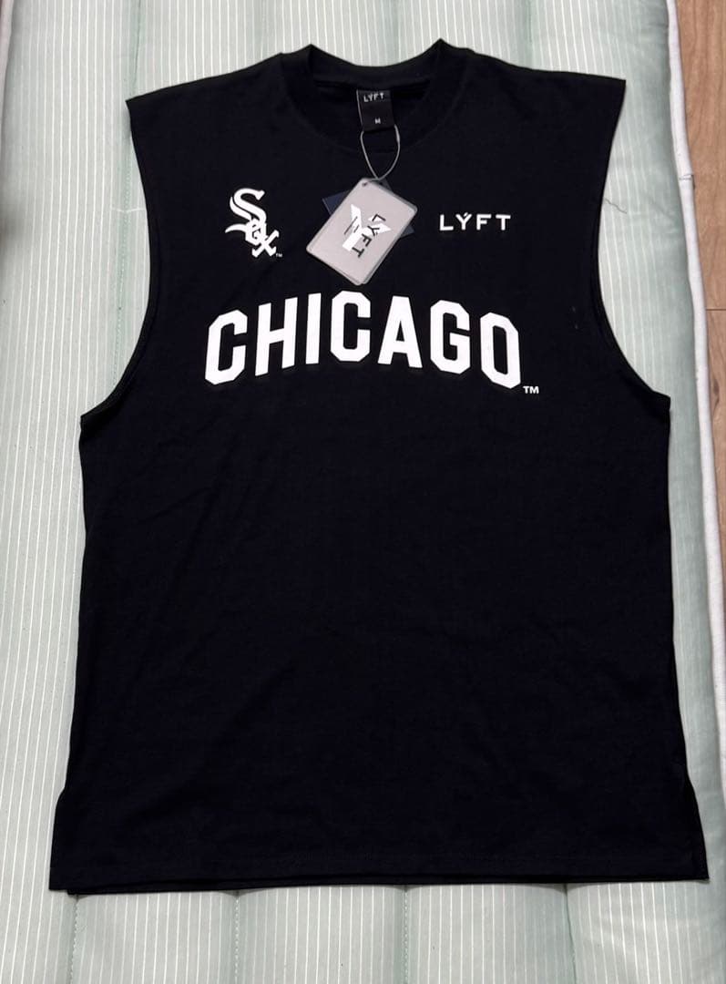 LYFT ホワイトソックス　コラボ　タンクトップ　新品　ブラック　M