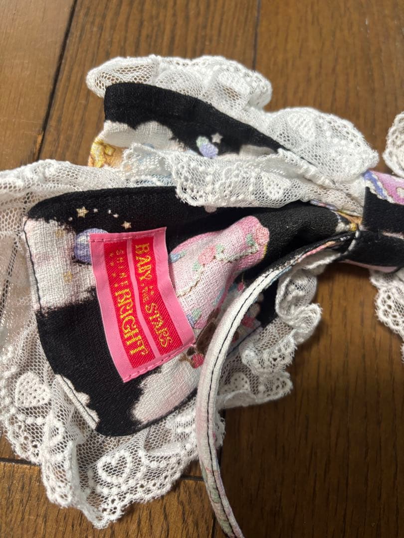 BABY くみゃちゃんのふわふわお空でTea Party柄 カチューシャ