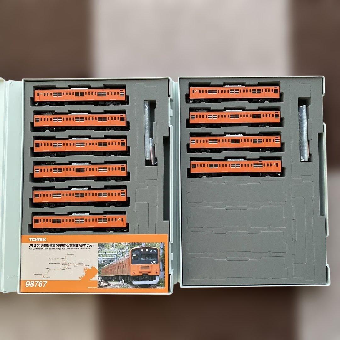 【TOMIX】JR 201系通勤電車(中央線・分割編成)基本+増結
