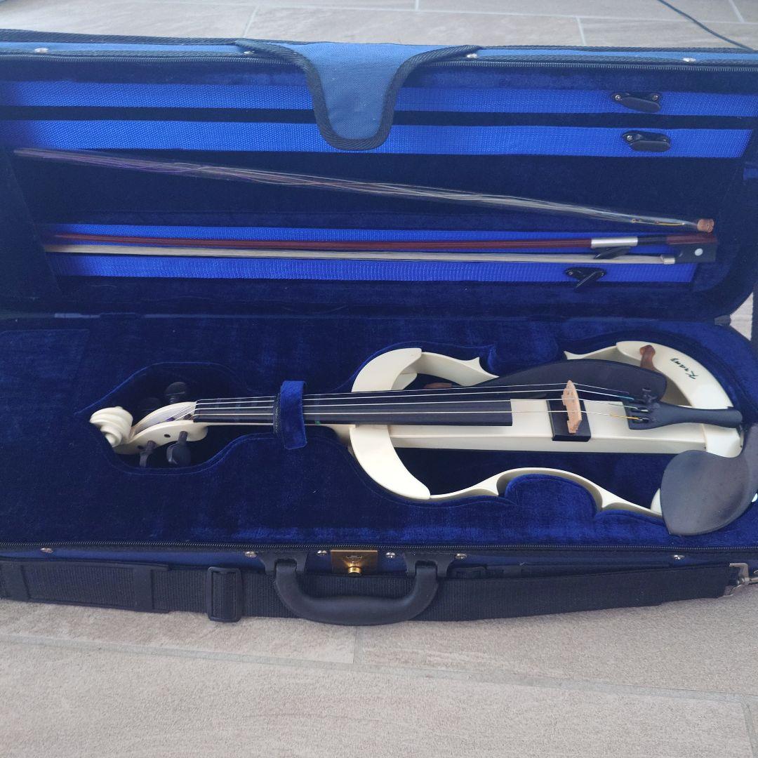 Kranz エレクトリックバイオリン 交換用弦、KUNバイオリン用肩当て付き