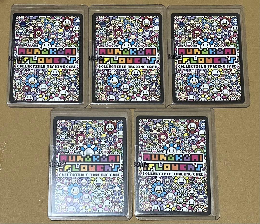 MURAKAMI.FLOWERS takashi murakami プロモ 5枚