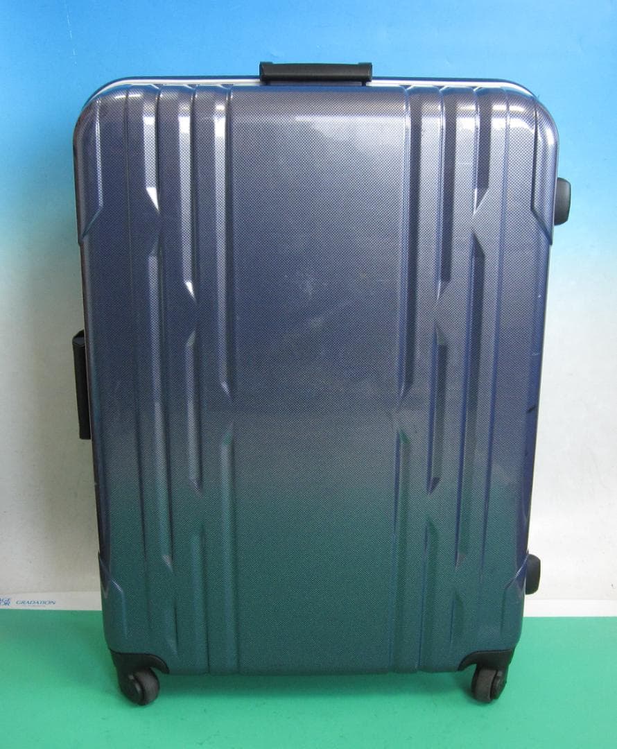 非売品日本代表支給オリンピックロゴ付き大型ネイビーキャリーケース鍵付き