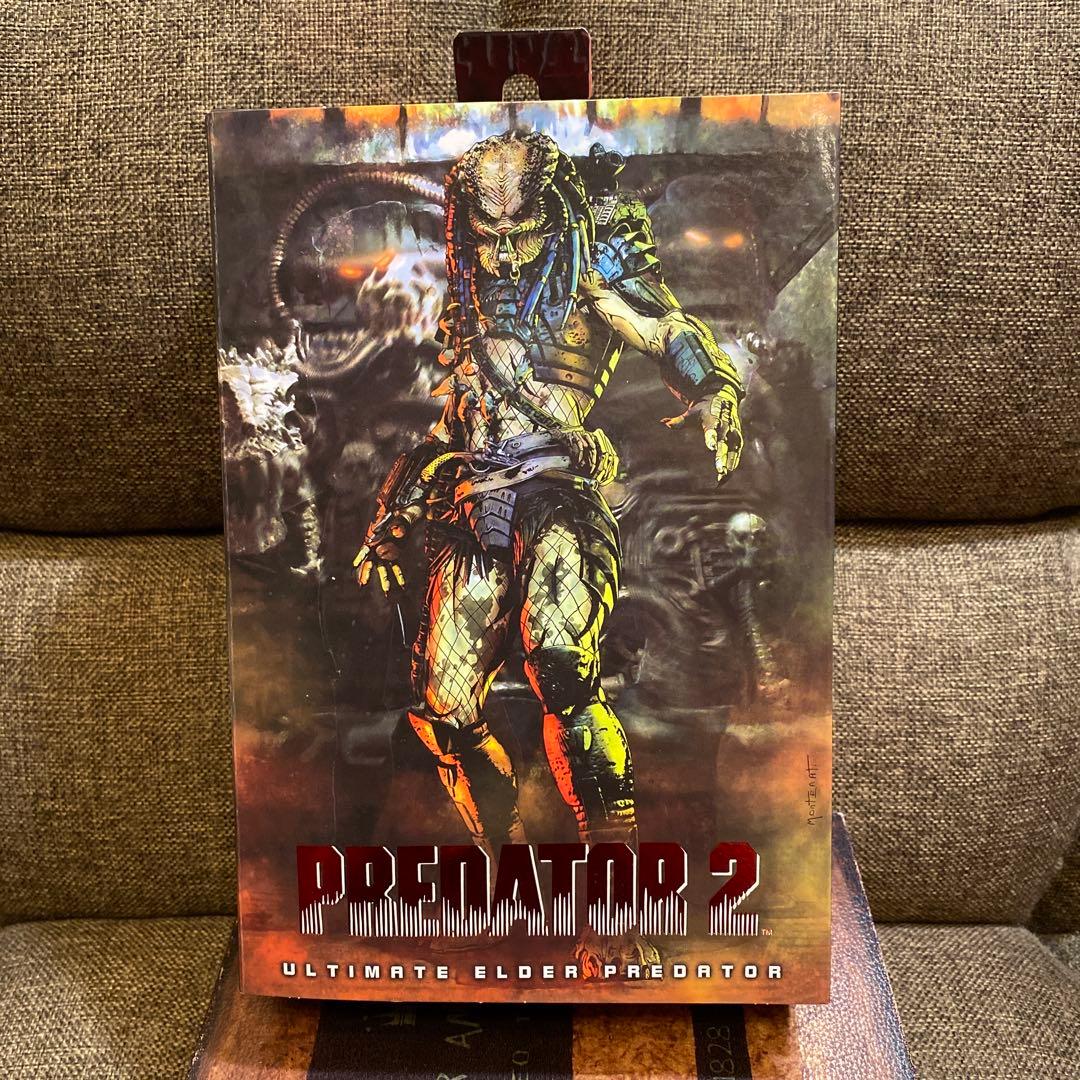 最終価格　美品レア　NECA アルティメットエルダープレデター7インチ　開封済み