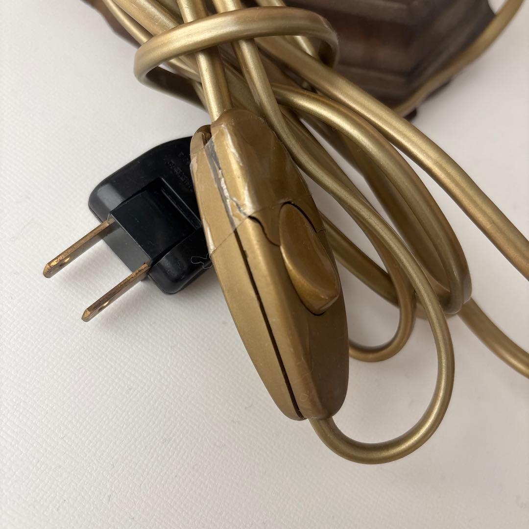 アンティーク　テーブルシャンデリア　4灯　ガラス