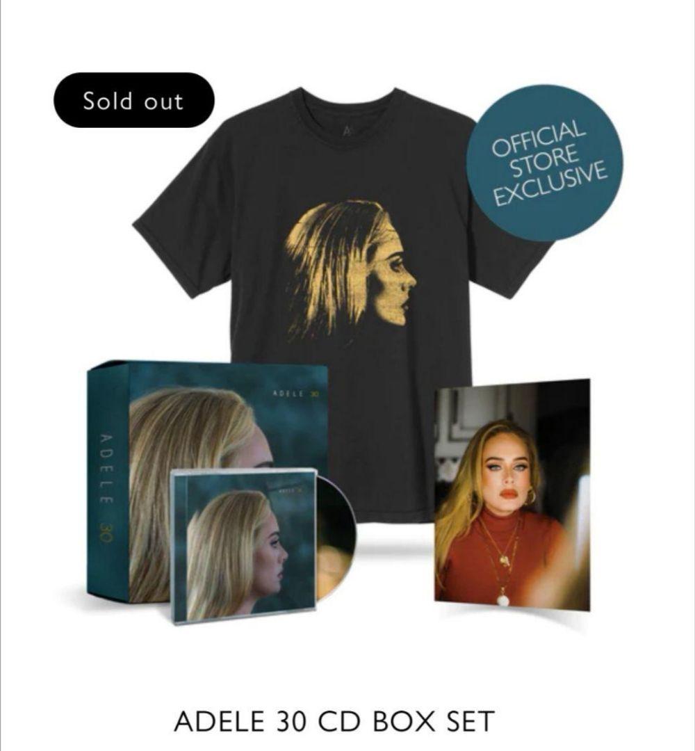 ADELE 30 CD BOX SET（S）T-SHRIT