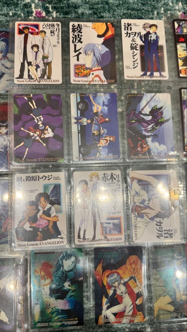 新世紀エヴァンゲリオン 99枚フルコンプセット　天田印刷　アマダカード