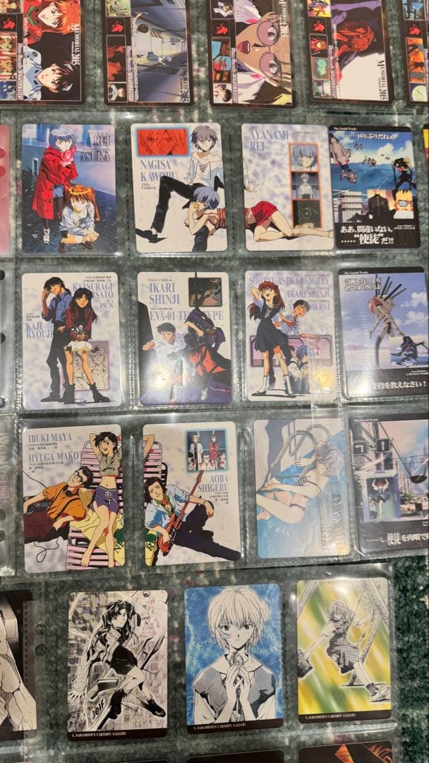 新世紀エヴァンゲリオン 99枚フルコンプセット　天田印刷　アマダカード