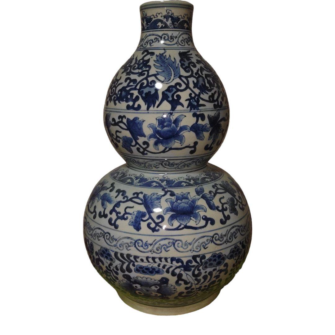 瓢箪形花瓶　高さ45cm