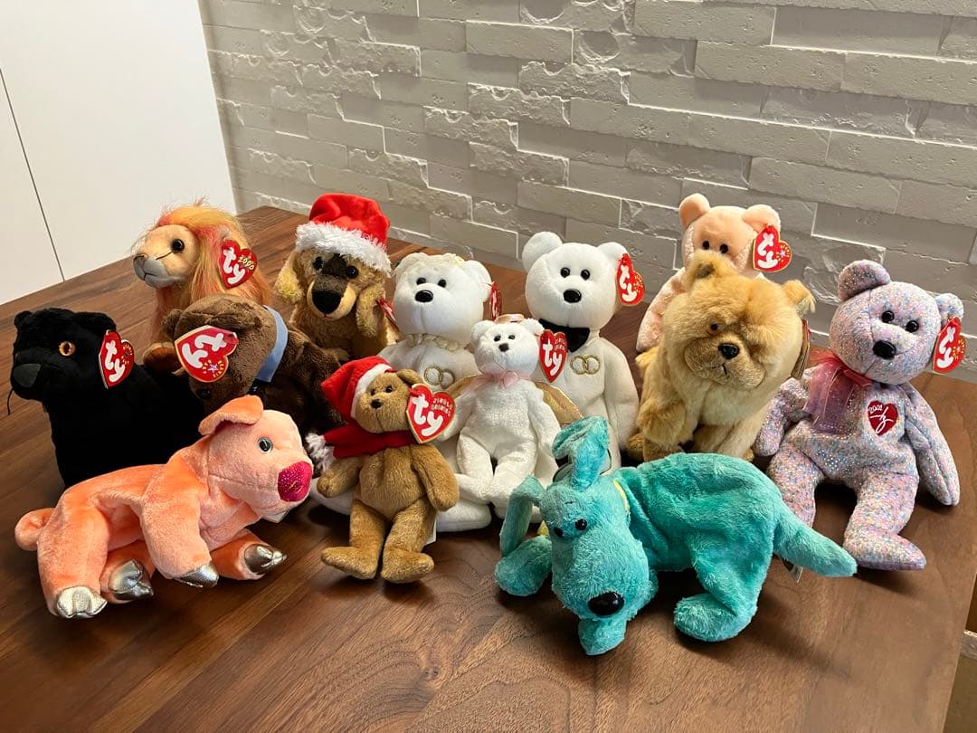 ty ぬいぐるみ クリスマス　ウェディング　テディベア