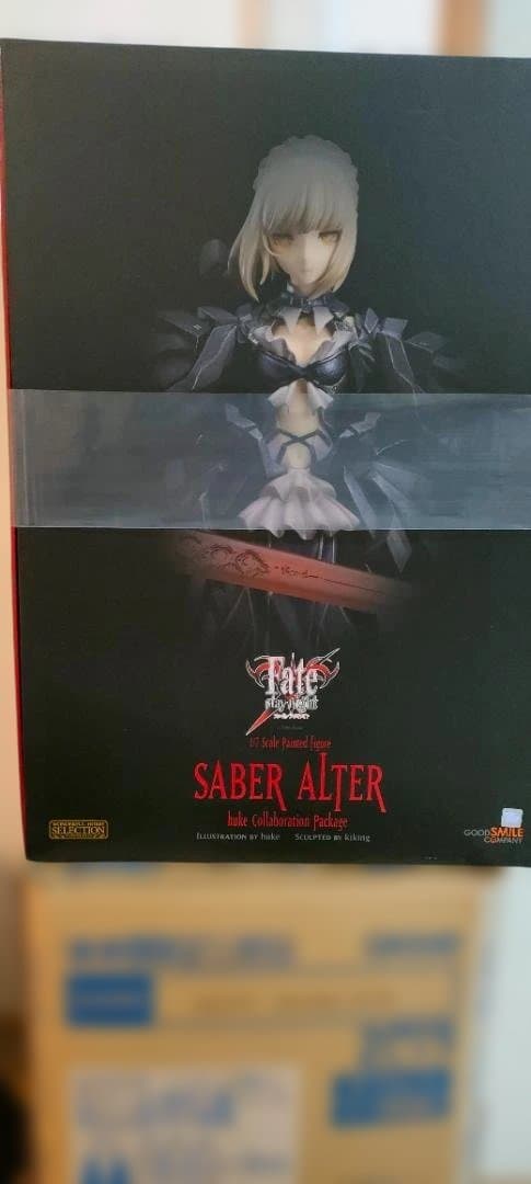 セイバー・オルタ huke コラボパッケージ 1/7 フィギュア　Fate