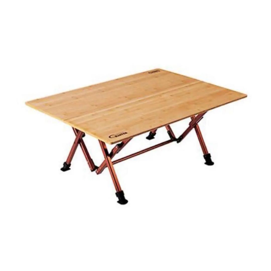 【美品】 コールマン バンブーラウンジテーブル/100 マスターシリーズ