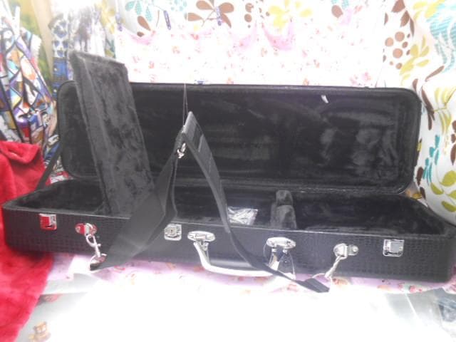 新品未使用(送料無料)11.980円　沖縄三線専用　一丁入ふかふかハードケース