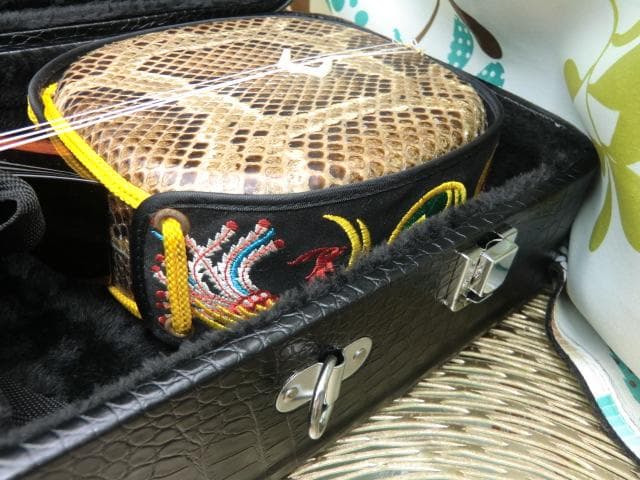 新品未使用(送料無料)11.980円　沖縄三線専用　一丁入ふかふかハードケース