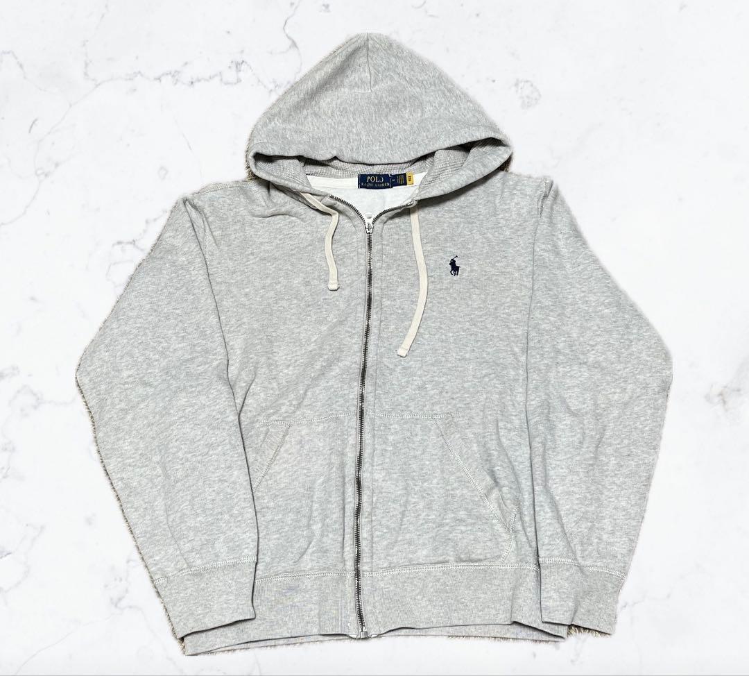 Polo Ralph Lauren グレー ジップアップパーカー