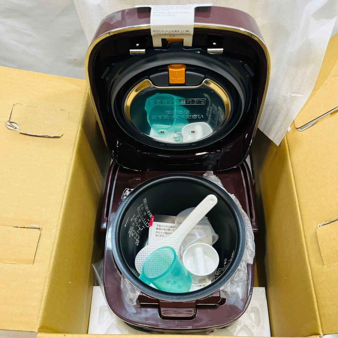 希少品 新品未使用品 象印 NP-YT10 圧力IH炊飯器 ワインレッド