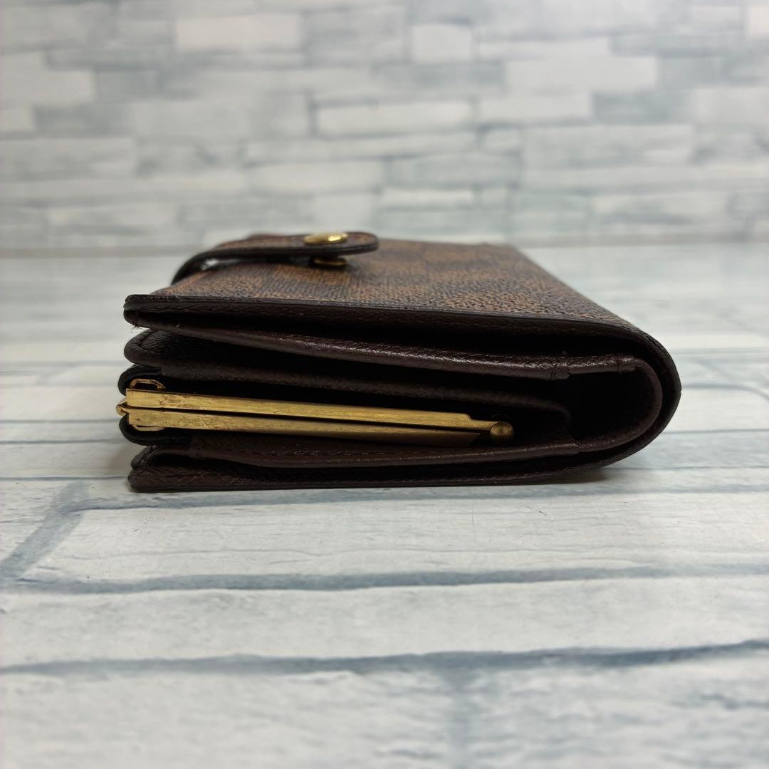 極美品　55 LOUIS VUITTON ルイヴィトン 二つ折り財布　がま口