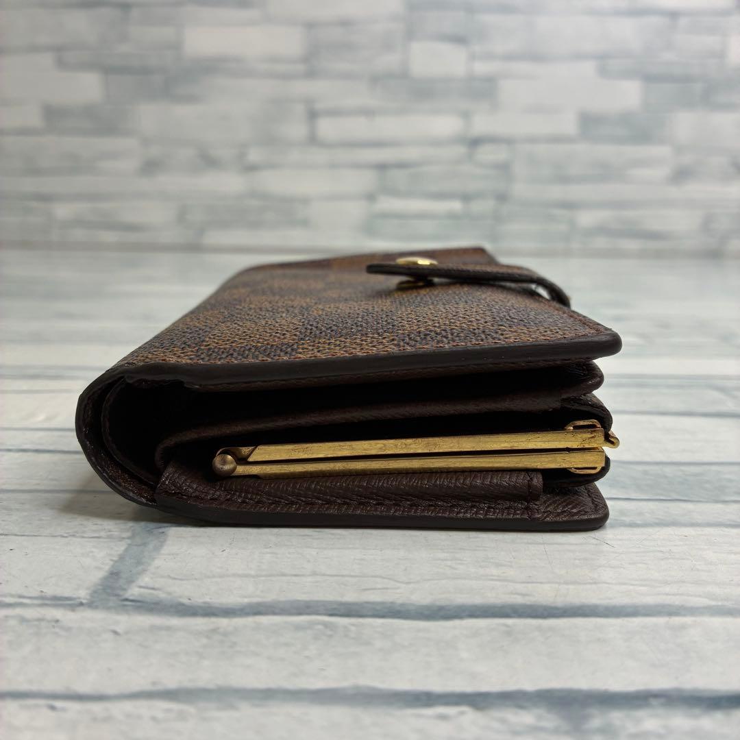 極美品　55 LOUIS VUITTON ルイヴィトン 二つ折り財布　がま口