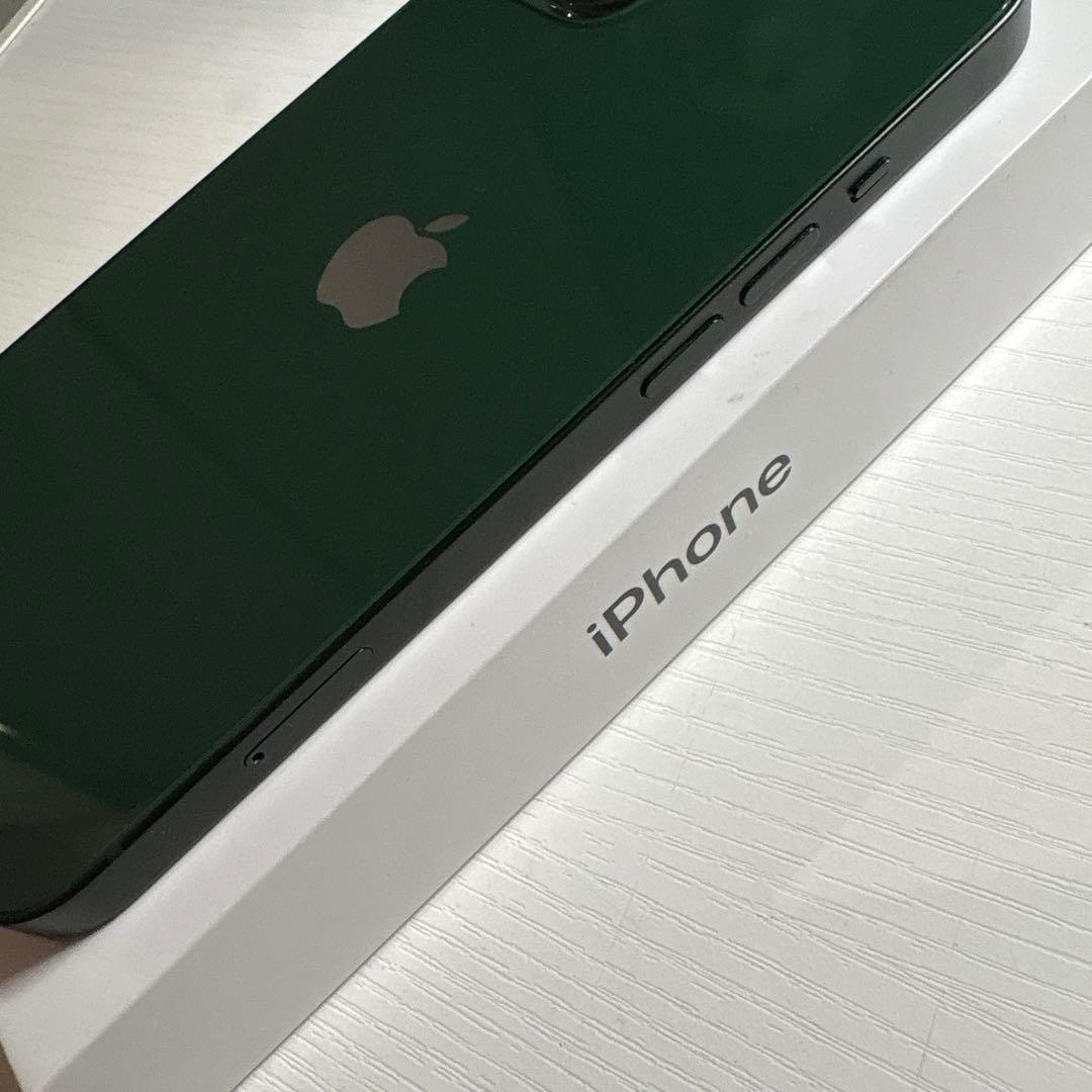 iPhone13 128GB グリーン SIMフリー 極美品