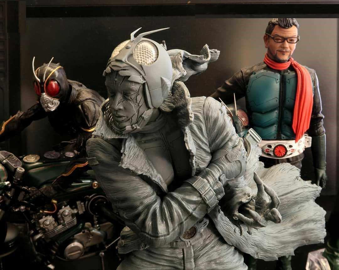 1/6スケール 新仮面ライダー ガレージキット (未組み立て未塗装）