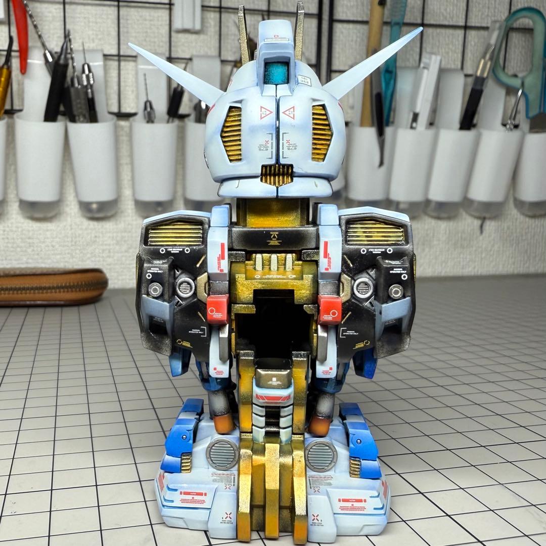 ゆき　完成品 メカニカルバスト　ストライクフリーダムガンダム　全塗装