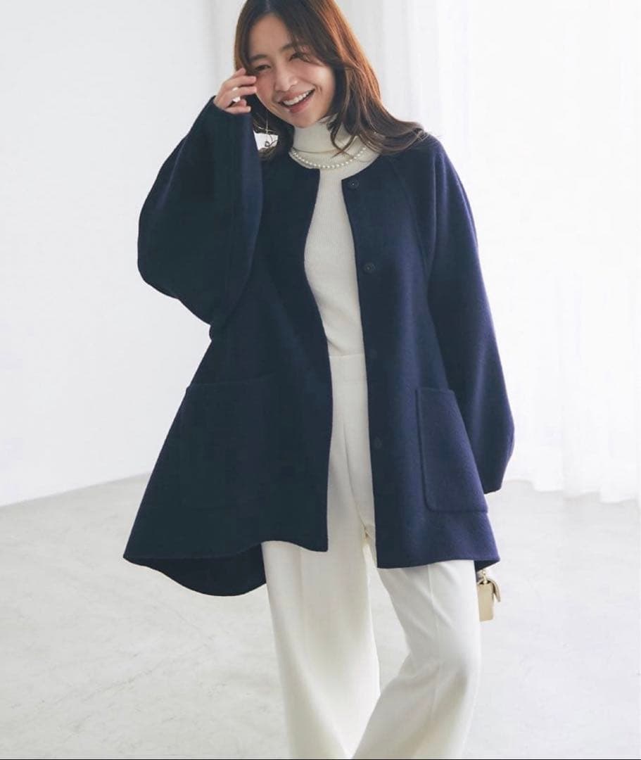 AI専用ライトラグランフレアコート