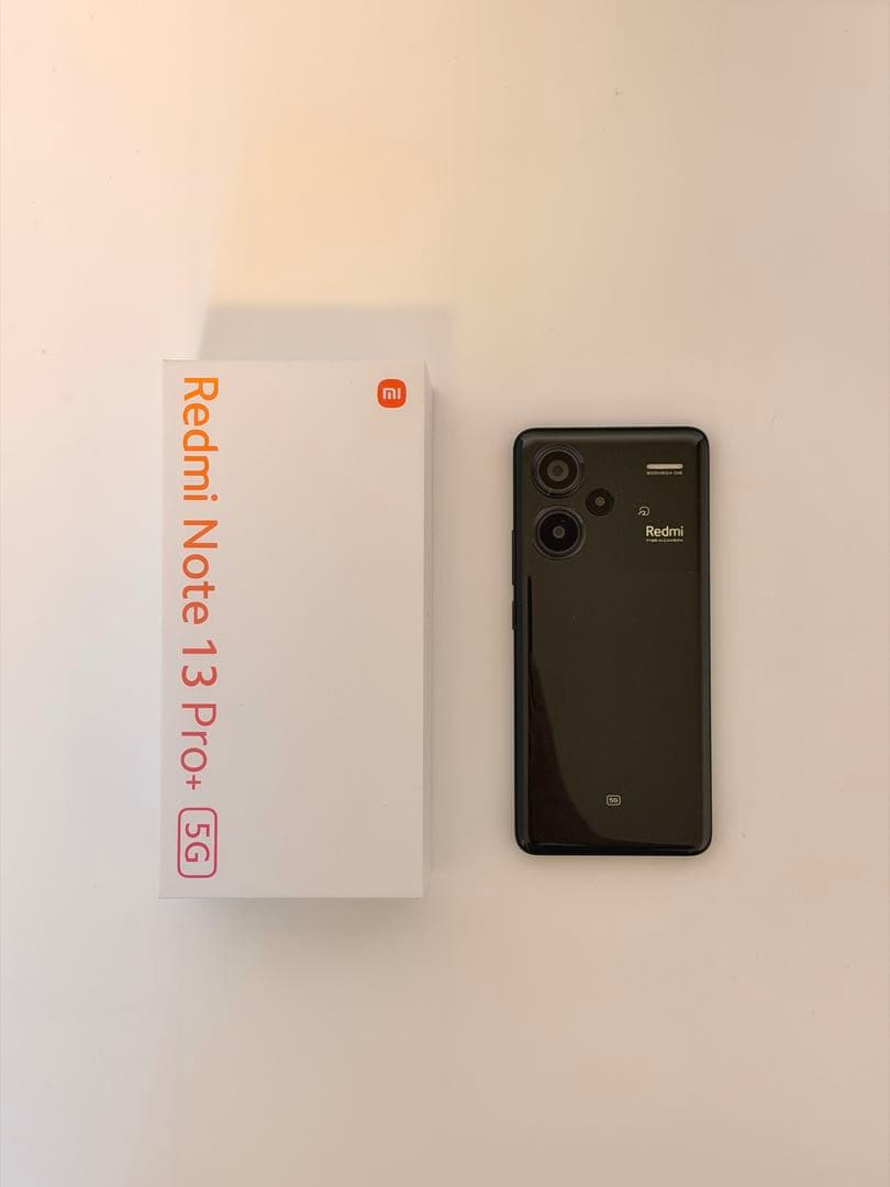 Redmi Note 13 Pro＋ 5G 256GB ミッドナイトブラック
