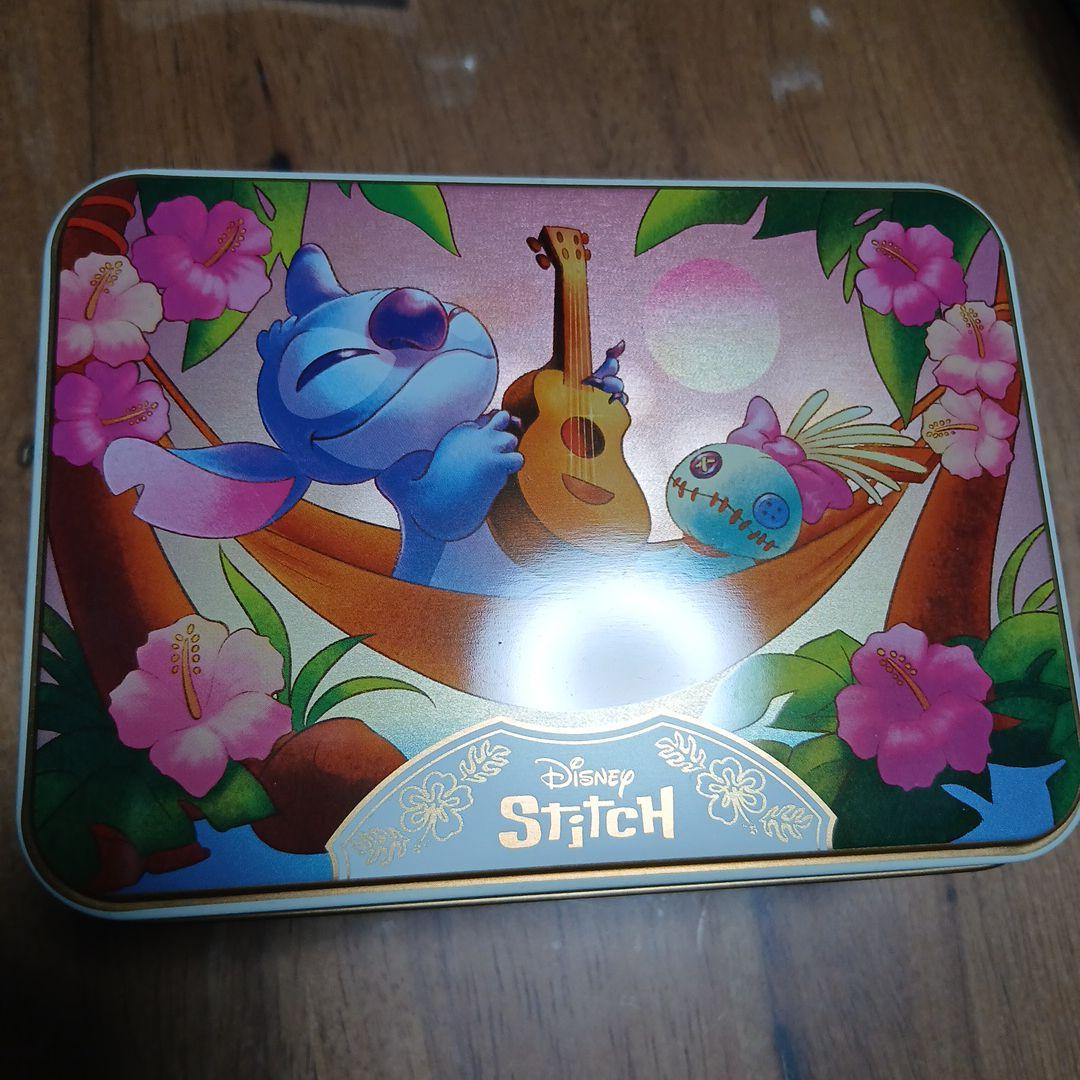 ディズニースティッチ 金属製缶